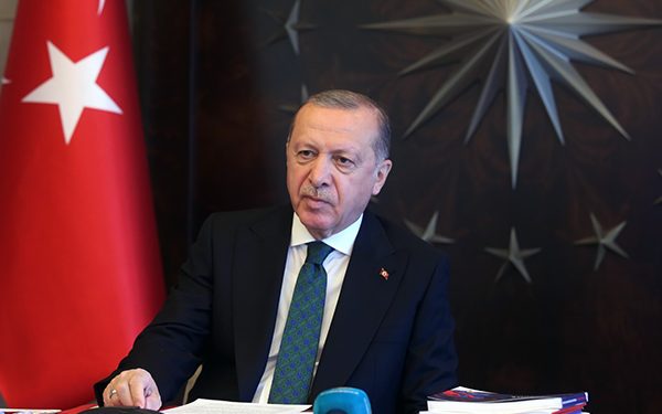 Cumhurbaşkanı Erdoğan’dan, Azerbaycan Cumhurbaşkanı Aliyev’e taziye telefonu