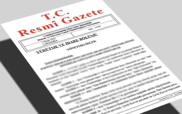 Resmi Gazete başlıkları