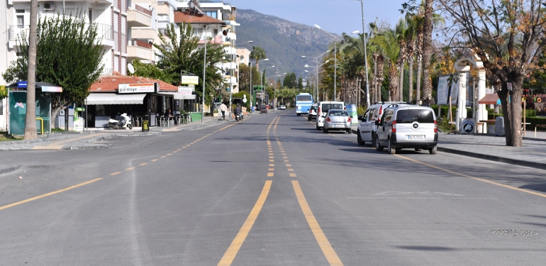 Anamur İskele Yolunda Yenileme Çalışmaları Tamamlandı