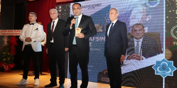 YILIN SOSYAL BELEDİYECİLİK ÖDÜLÜ, BAŞKAN YILMAZ’IN