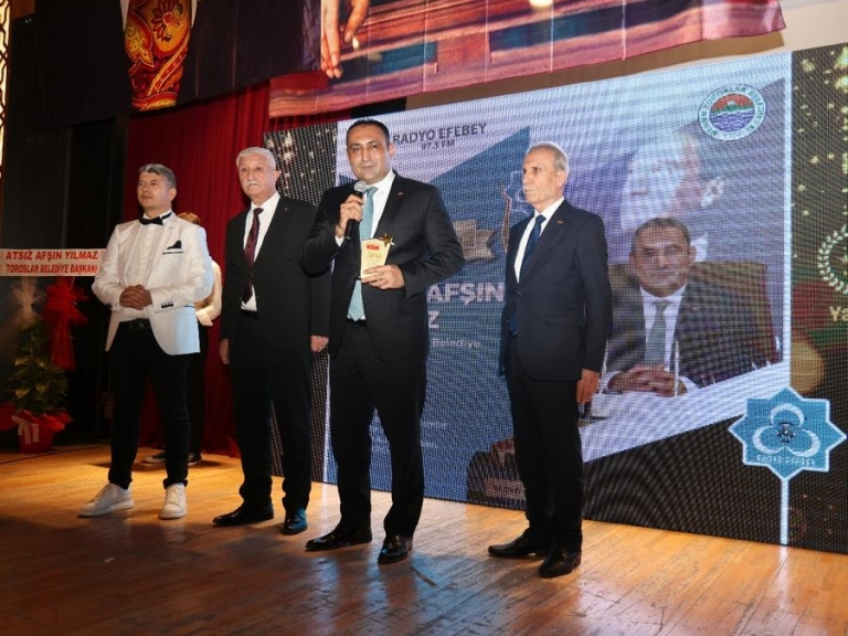YILIN SOSYAL BELEDİYECİLİK ÖDÜLÜ, BAŞKAN YILMAZ’IN