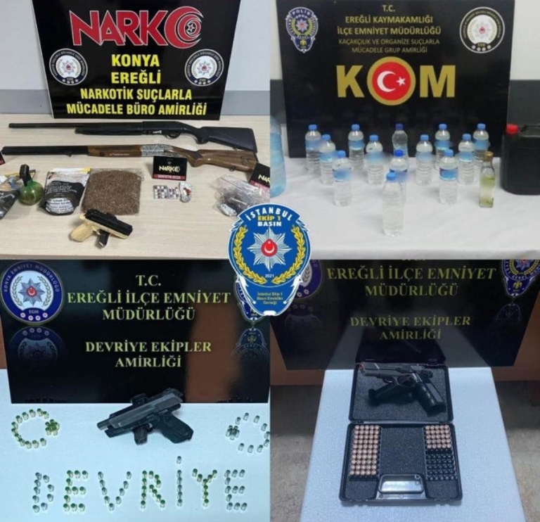 EREĞLİ’DE NARKOTİK OPERASYONU