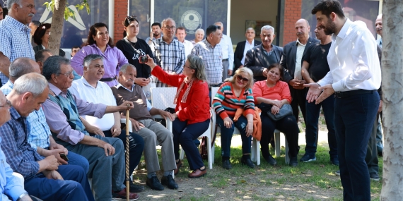Halka Hizmette Emeklilerin Önemi: Tarsus Belediye Başkanı Ali Boltaç’tan Emekli Ziyareti