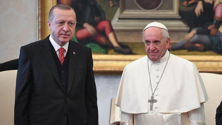 Erdoğan’dan Papa’ya Filistin Mektubu: Gazze’deki Hukuksuzluğa Dikkat Çağrısı