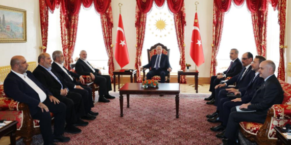 Erdoğan, Hamas Lideri Heniyye’yi Kabul Etti: Filistin Krizi İçin Görüşme Gerçekleşti