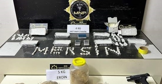 Uyuşturucu Operasyonu: Mersin’de 4 Şüpheli Tutuklandı