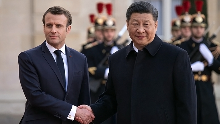 Çin Devlet Başkanı, Fransa ve AB Liderleri İle Görüşmek Üzere Paris’te