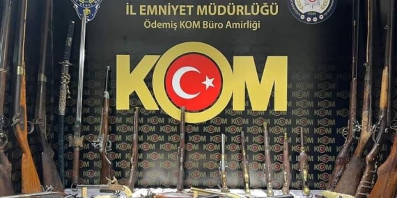 İzmir’de Silah Kaçakçılığı Operasyonu: Ödemiş’te 1 Kişi Tutuklandı!