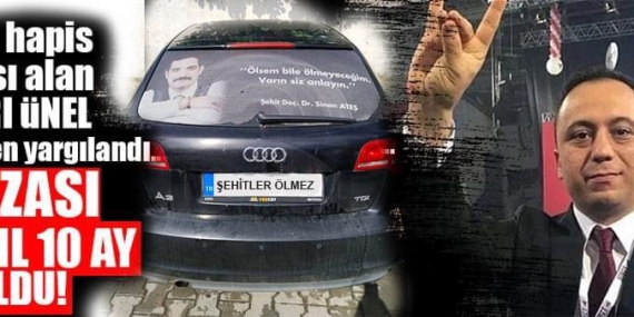 ÇAĞRI ÜNEL’E HÜRRİYET SİNAN ATEŞ’E ADALET