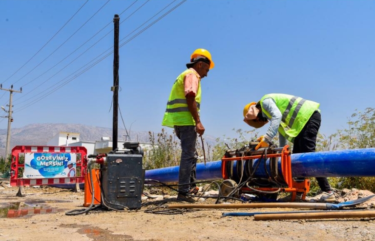 MESKİ, YEŞİLOVACIK MAHALLESİ’NDE İÇME SUYU İYİLEŞTİRME ÇALIŞMALARINA DEVAM EDİYOR