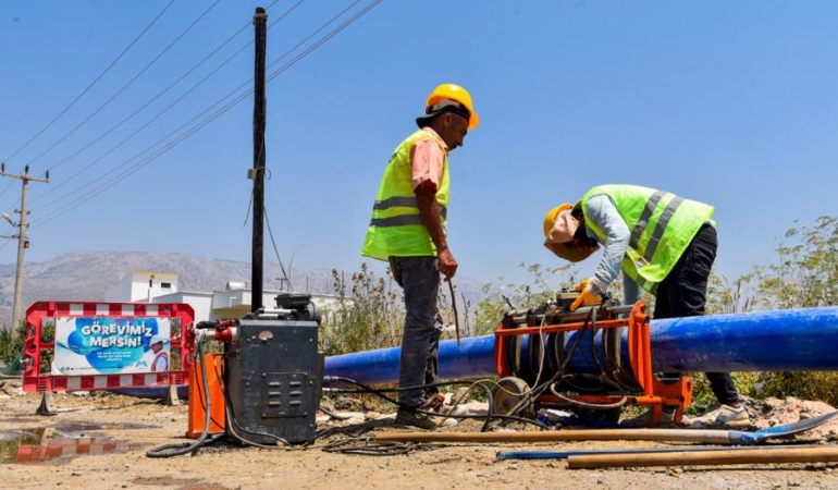 MESKİ, YEŞİLOVACIK MAHALLESİ’NDE İÇME SUYU İYİLEŞTİRME ÇALIŞMALARINA DEVAM EDİYOR