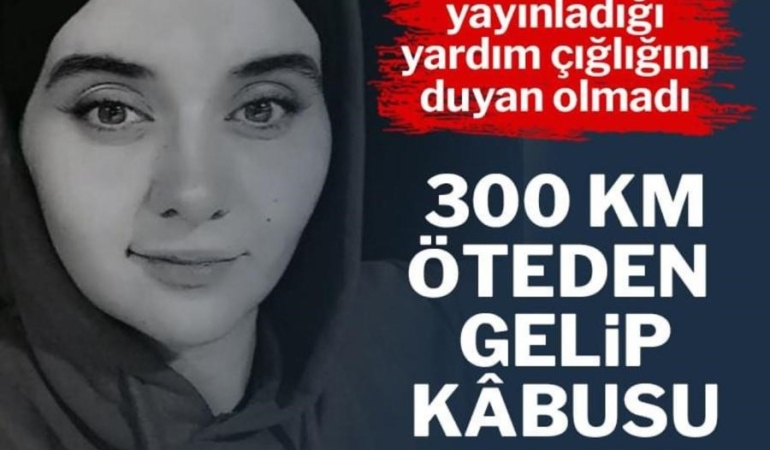 BİR KADININ ÇIĞLIĞI: “ÖLMEK İSTEMİYORUM”