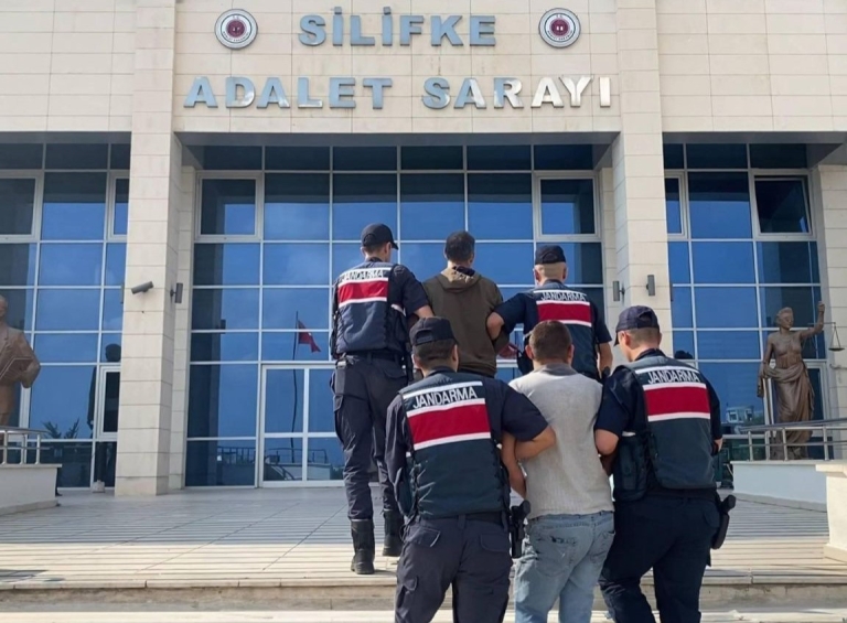 ORMAN YANGINI ÇIKARAN ŞAHISLAR JANDARMA TARAFINDAN YAKALANDI