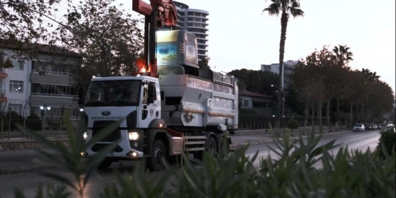 Mersin Yenişehir Belediyesi’nden Sessiz Çöp Toplama Uygulaması