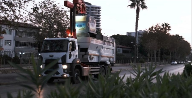 Mersin Yenişehir Belediyesi’nden Sessiz Çöp Toplama Uygulaması