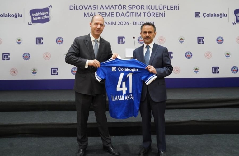 Dilovası Sporuna Büyük Destek: Çolakoğlu Metalurji’den Örnek Proje