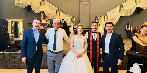Ülkü Ocakları Mersin İl Başkanı, Genç Çifte Tebriklerini İletti