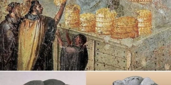 Pompei’den Bugüne: 2 Bin Yıllık Kömürleşmiş Ekmek Hala İlk Halinde Korunuyor