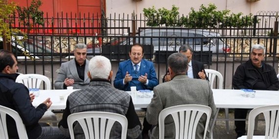 Vali Ali Hamza Pehlivan’dan Taziye Ziyareti…