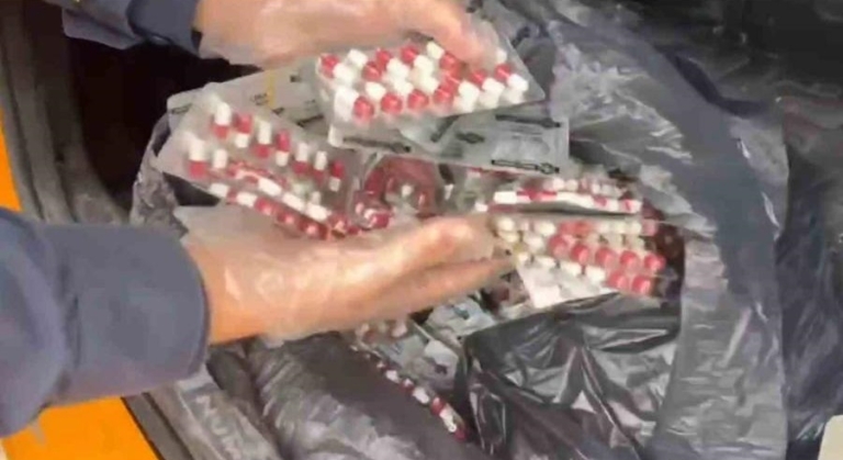 Kırıkkale’de Uyuşturucu Ticareti Engellendi: Ticari Takside 5 Bin 600 Hap