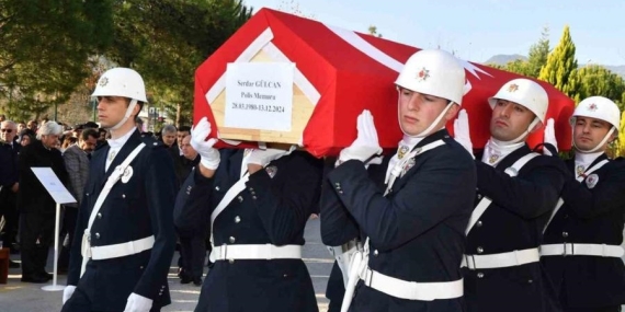 Görevde Hayatını Kaybeden Polis Memuru Serdar Gülcan’a Hüzünlü Veda