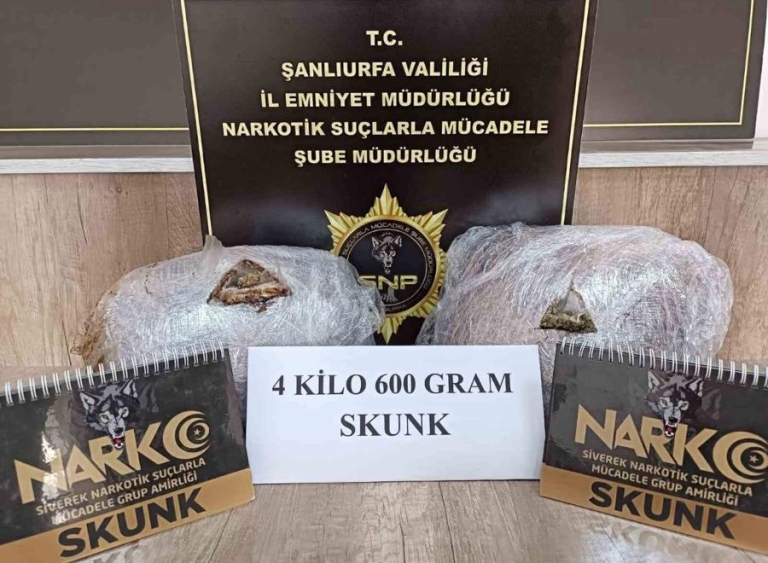 Şanlıurfa’da Sokak Satıcılarına Darbe: Uyuşturucu ve Sentetik Ecza Hapları Ele Geçirildi