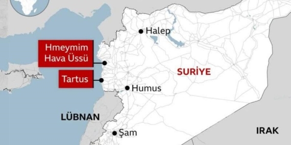 Rusya’nın Akdeniz’deki Stratejisi Sarsılıyor: Tartus Üssü ve Boşaltma Süreci