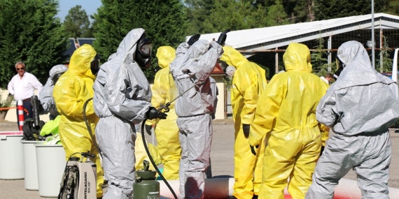 Gümüşhane’de 50 Kişilik Ekipten Kapsamlı KBRN Tatbikatı