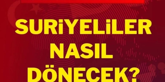 Erdoğan’dan Uçak Mesajları: Suriyeliler Nasıl Dönecek?