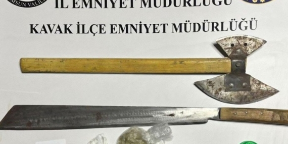 Samsun’da Uyuşturucu ve Silah Operasyonu: İş Yerine Baskın Düzenlendi