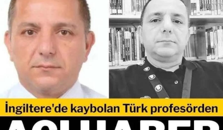 İngiltere’de Kaybolan Türk Profesör Ölü Bulundu