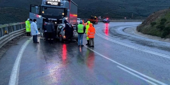 İznik’te Feci Kaza: 1 Ölü, 2 Yaralı
