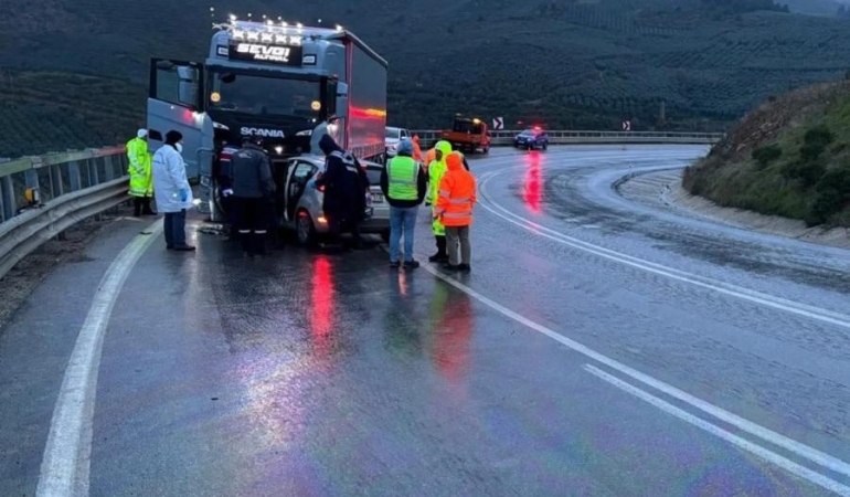 İznik’te Feci Kaza: 1 Ölü, 2 Yaralı