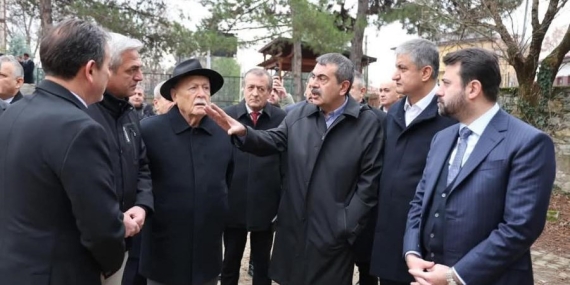 Milli Eğitim Bakanı Yusuf Tekin, Safranbolu’daki Cemil Meriç Mesleki ve Teknik Anadolu Lisesi’nin Restorasyon Çalışmalarını İnceledi