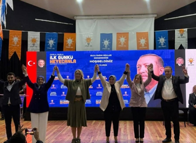 AK Parti Kadın Kolları 7. Olağan Kongresi’ne Katılım Yoğun Oldu