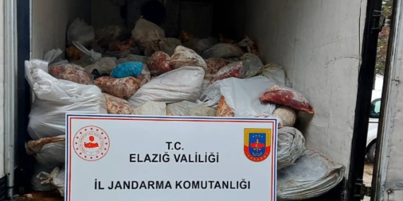 Elazığ’da Kaçak Et Operasyonu: 5 Ton Et Ele Geçirildi