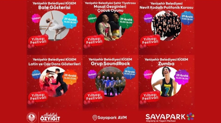 Yeni Yıl Coşkusu Yenişehir’de Başlıyor: Sanat, Müzik ve Eğlence Dolu Festival