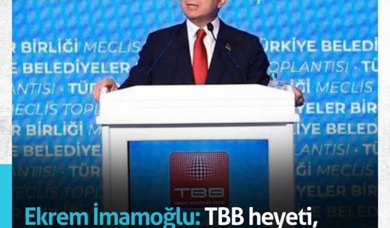 Ekrem İmamoğlu: TBB Heyeti, Suriye’yi Ziyaret Edecek