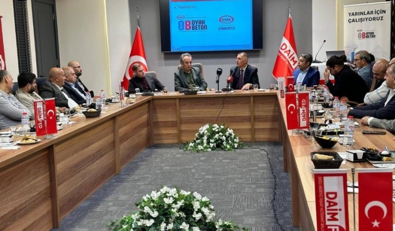 Daimfed Ve Oyak Beton’dan Eğitim Vurgusu