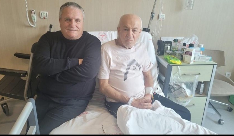 Gazeteci Haldun Okdemir’e Cemiyet Başkanı Vahap Şehitoğlu’ndan Ziyaret