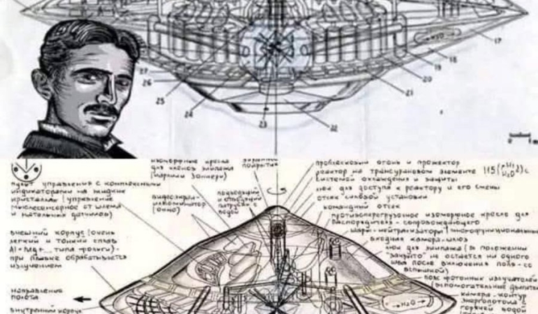 Nikola Tesla’nın Vizyonu: Elektromanyetik Uçak ve Kablosuz Enerji Çağı