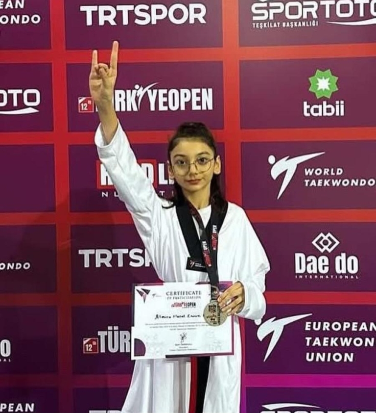 Milli Sporcu Almira, 12. Uluslararası Turkish Open’da Zirveye Göz Kırptı!