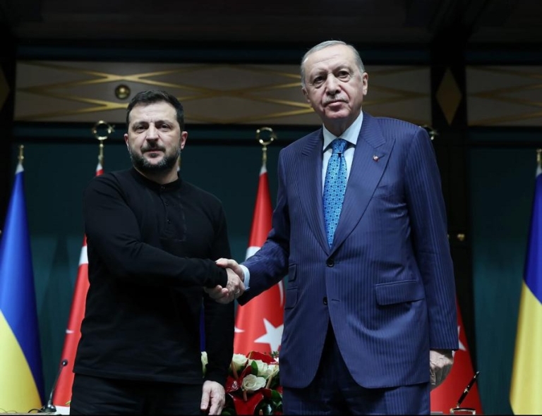 Türkiye’den Ukrayna’ya Tam Destek: Cumhurbaşkanı, Zelenski ile Görüştü