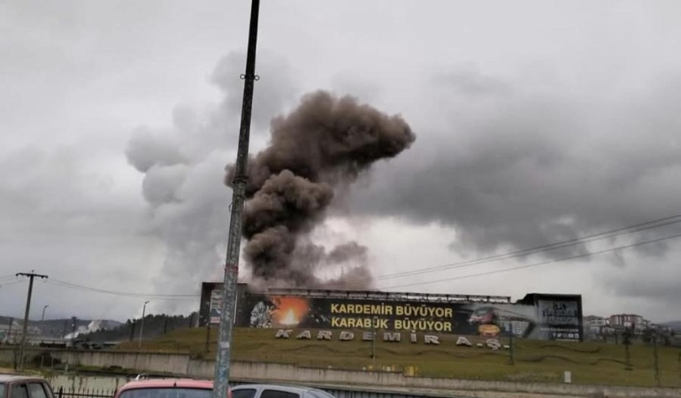 Kardemir’den Patlama Açıklaması: Çevresel Zarar Yok, Olay Kontrol Altına Alındı