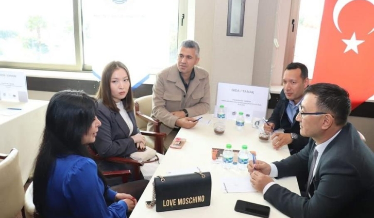 Mersin ve Kazakistan Arasında Ticari Köprü: İş Dünyası MTSO’da Buluştu