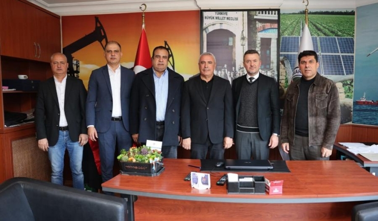 Mersin Akaryakıt Sektörünün Sorunları MTSO Ziyaretinde Masaya Yatırıldı
