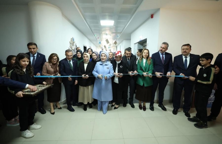 Emine Erdoğan, Şule Yüksel Şenler’in Adını Yaşatacak Kütüphanenin Açılışını Yaptı