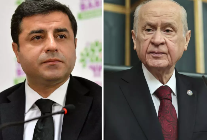 Bahçeli ve Demirtaş Arasında Tarihi Telefon Görüşmesi…