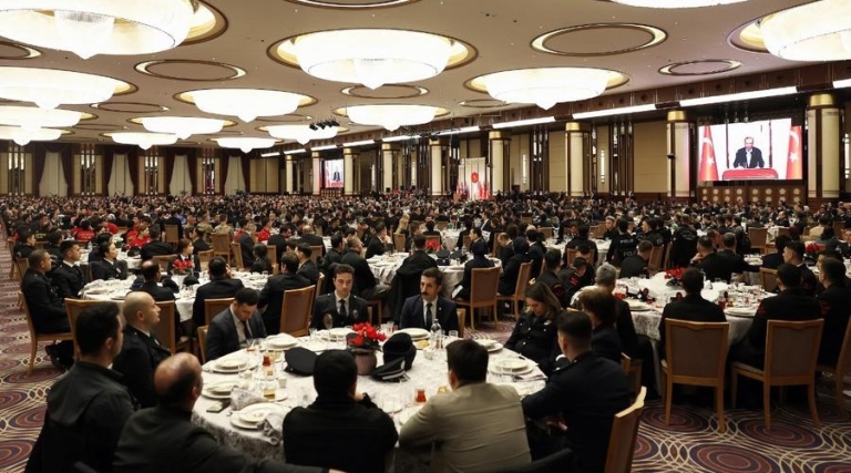 Emniyet, Jandarma ve Sahil Güvenlik Personeli Birlikte İftar Yaptı