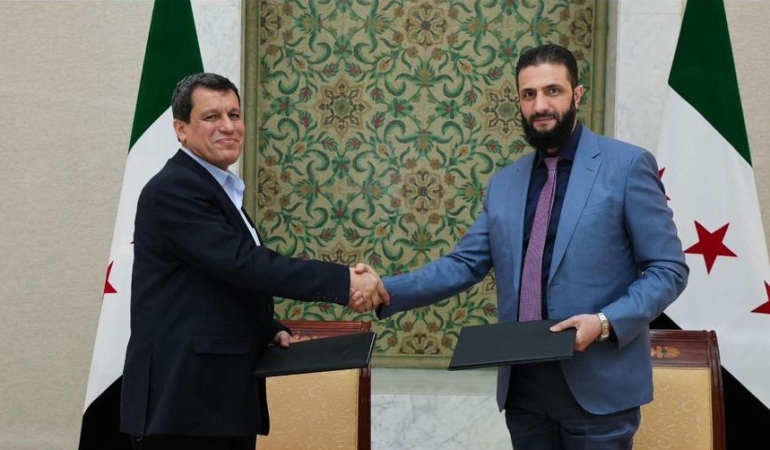 Suriye’de Ateşkes ve Güç Birliği: YPG ile Hükümet Arasında Sınır Kapıları ve Petrol Anlaşması